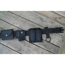 Polizei Security Taktische Gürtel mit Taschen Einsatzgürtel Holster Unisex Y0Z1