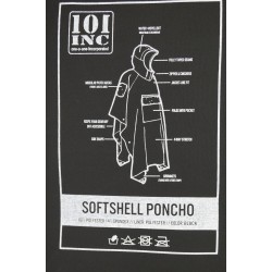Poncho Gen. 2 Softshell Outbreak schwarz