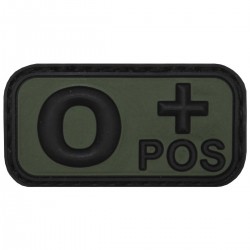 Patch Blutgruppe 0+ POS...
