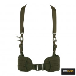 Hüftgurt Molle Tragegestell Combat Belt Suspender schwarz