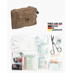 Molle First Aid Kit IFAK Modular Erste Hilfe LEINA 25-teilig Modular small dark coyote
