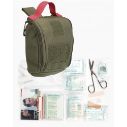 Molle First Aid Kit IFAK Modular Erste Hilfe LEINA 25-teilig Modular small oliv