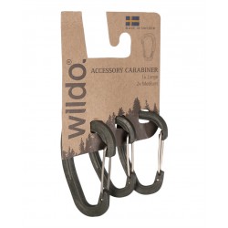 WILDO® Accessory Carabiner Set oliv Karabiner