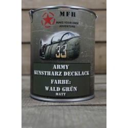 Militärfarbe WALD GRÜN RAL 6031 BRONZEGRÜN Militärlack Farbe 1000 ml 1 Liter Dose