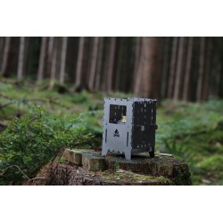 Outdoor-Kocher Bushbox XL TITANIUM Bushcraft Essentials Hobo
