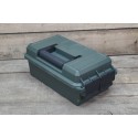 US Munitionskiste klein Kunststoff oliv Transportbox Ammo box abschließbar