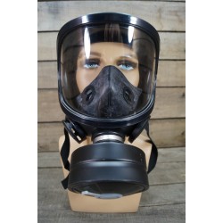 Schutzmaske Vollgesichtsmaske Panoramamaske Gasmaske ABC Schutz Armee Fernez NEU
